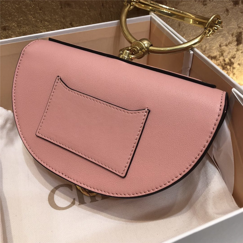 chloe nile minaudiere biscotti beige bag pink - Image 7