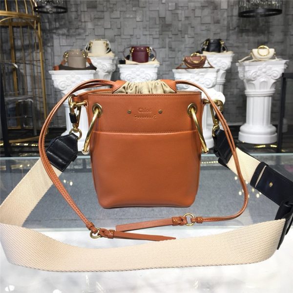 chloe roy bucket bag small
