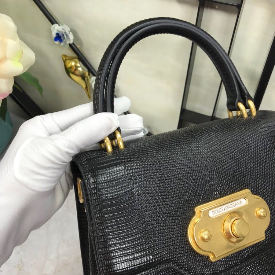 Dolce & Gabbana d&g Bag Leather Bag Black - Image 4