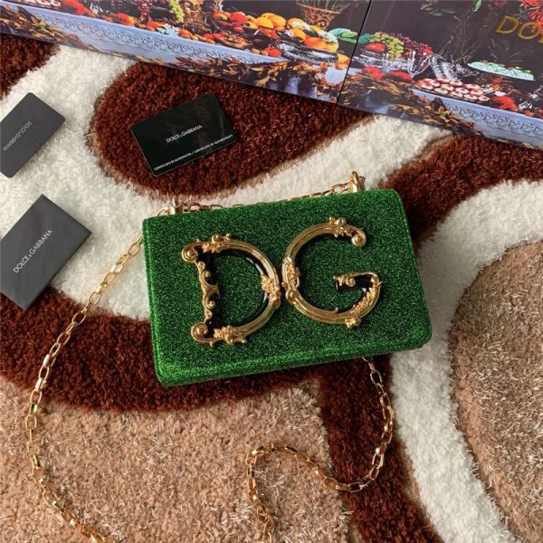 dolce gabbana dg micro crossbody bag green