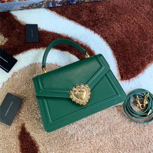 dolce gabbana D&G Medium Devotion Bag green