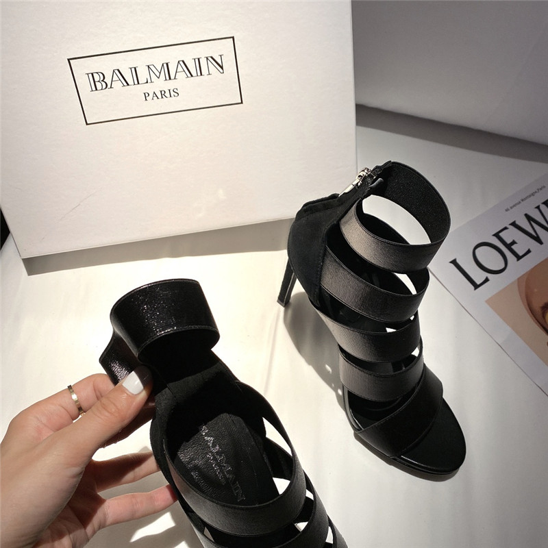 balmain sandals women black - Image 4