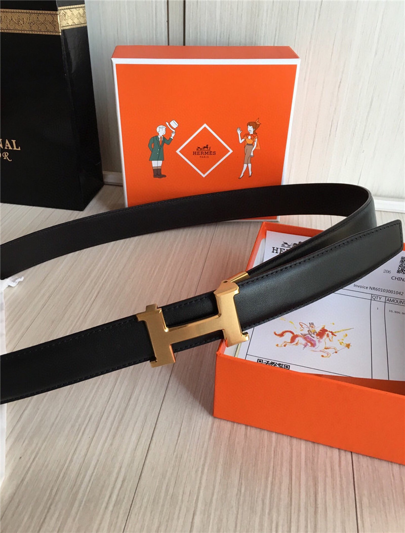 hermes belt men gold - Image 2