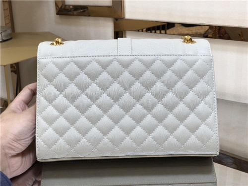 ysl envelope medium white - Image 2