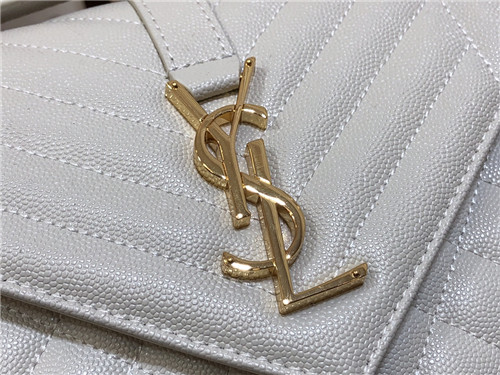 ysl envelope medium white - Image 5