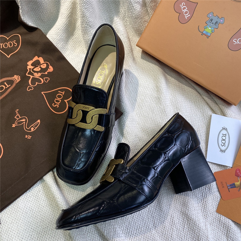 tod’s kate pumps leather loafers