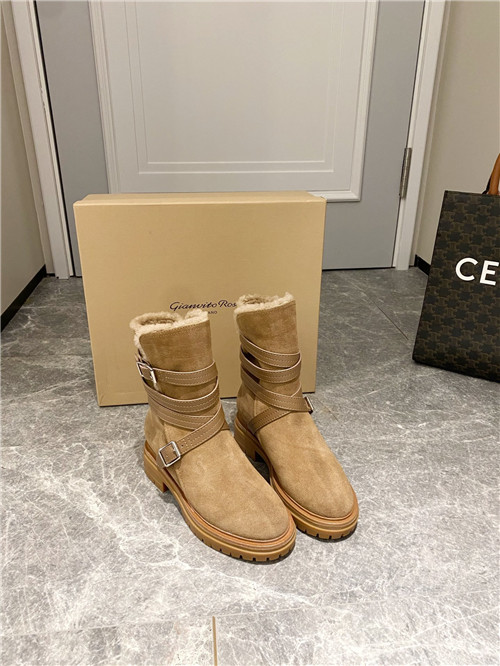 gianvito rossi fur boots