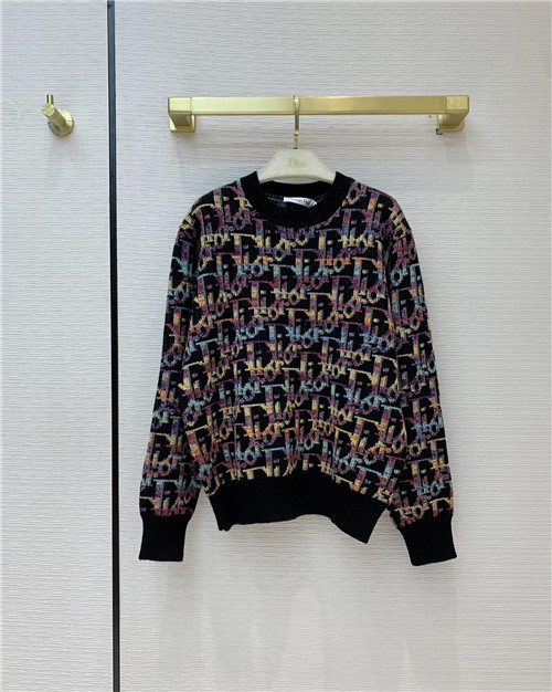 dior knitted sweater