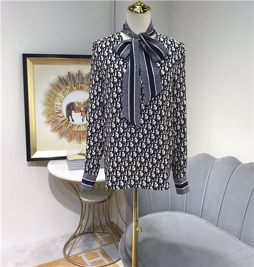 dior silk shirt
