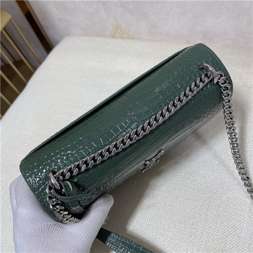 ysl crocodile leather shoulder bag - Image 9