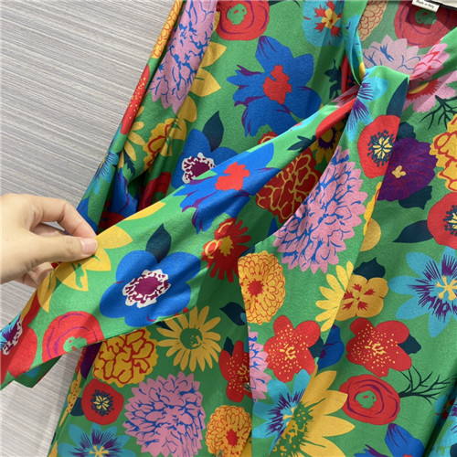 gucci printed silk dress - Image 5