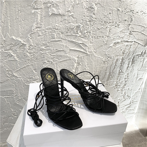 balmain strap high heel sandals