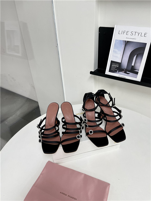 amina muaddi awge heels sandals - Image 4