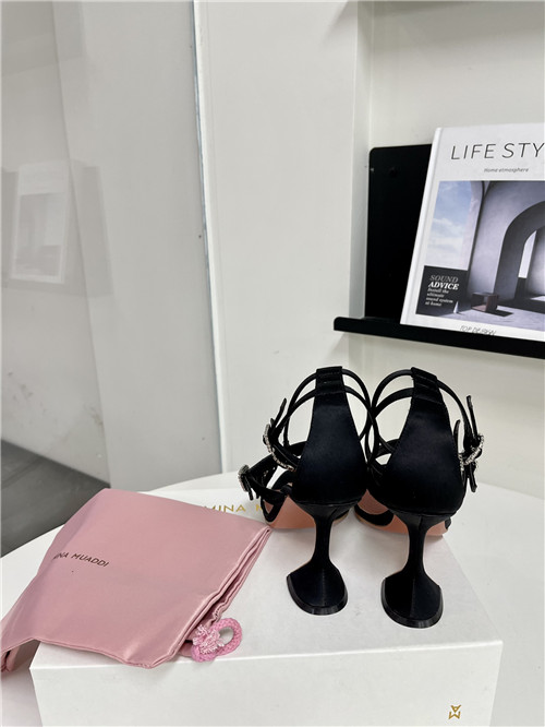 amina muaddi awge heels sandals - Image 6