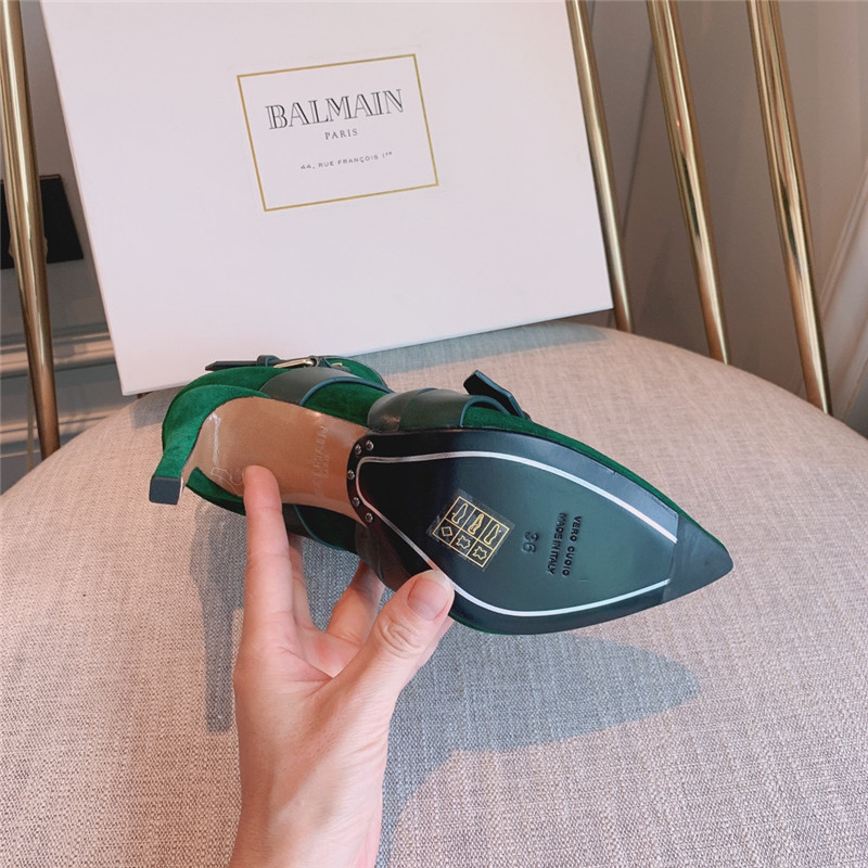 balmain pointed toe belt buckle boots - Image 7