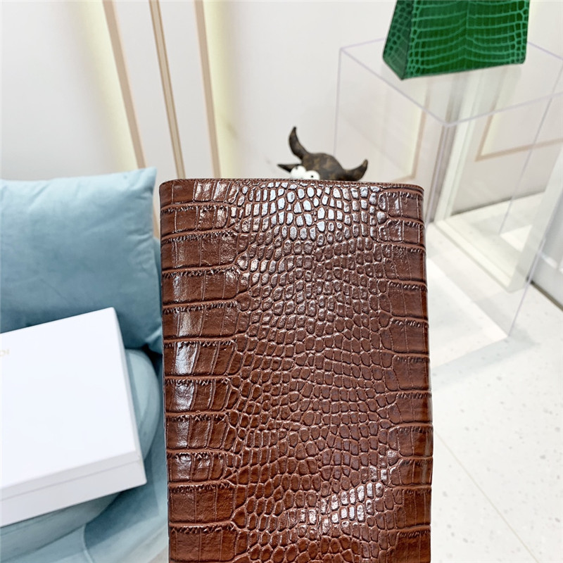 amina muaddi crocodile print boots - Image 6