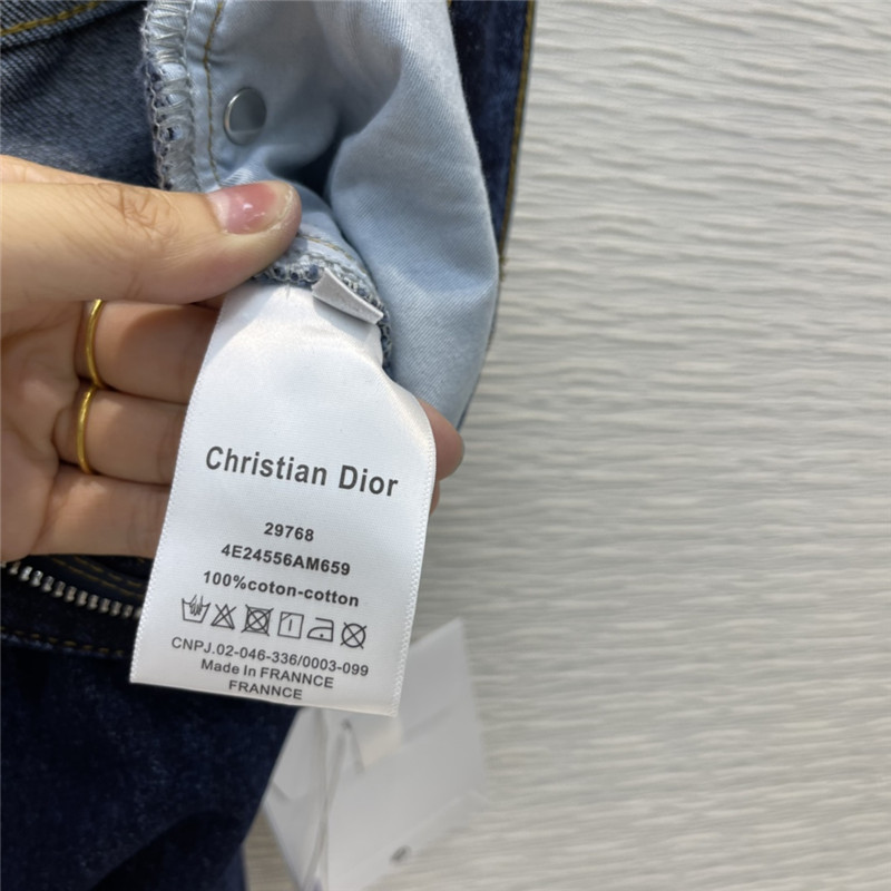 dior straight-leg jeans - Image 7