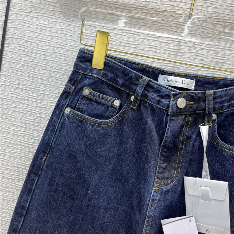 dior straight-leg jeans - Image 4