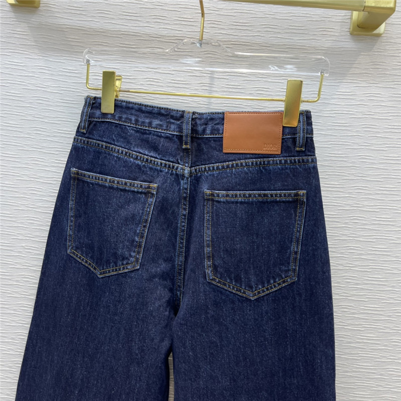 dior straight-leg jeans - Image 8
