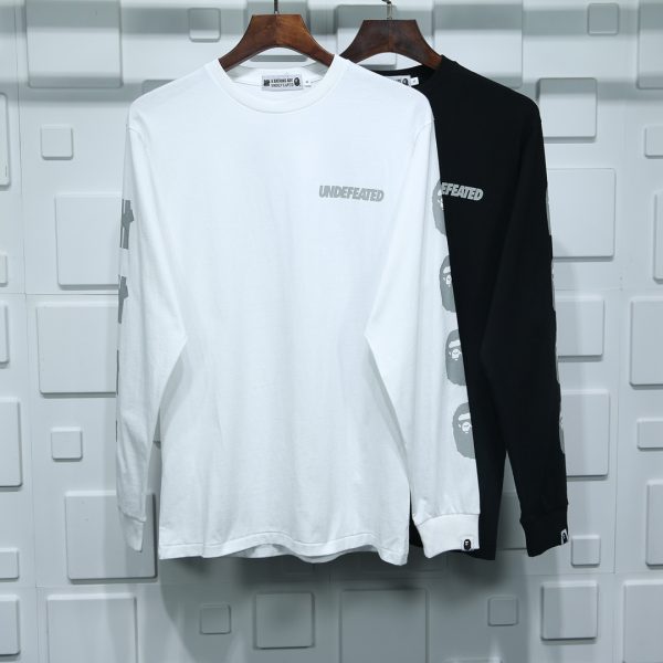 BAPE X UNDEFEATED 2 LONG SLEEVE TEE REPLICA