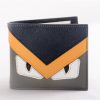 Fendi Monster Bag Bug Grey Wallet