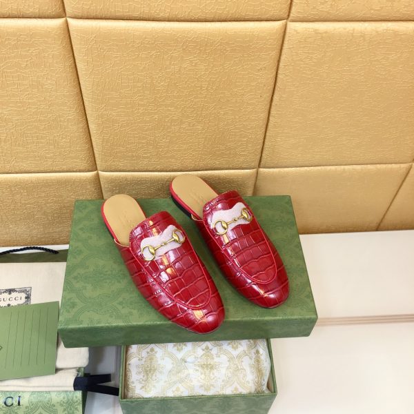 Celine GUCCI classic flat shoes mules slippers half slippers