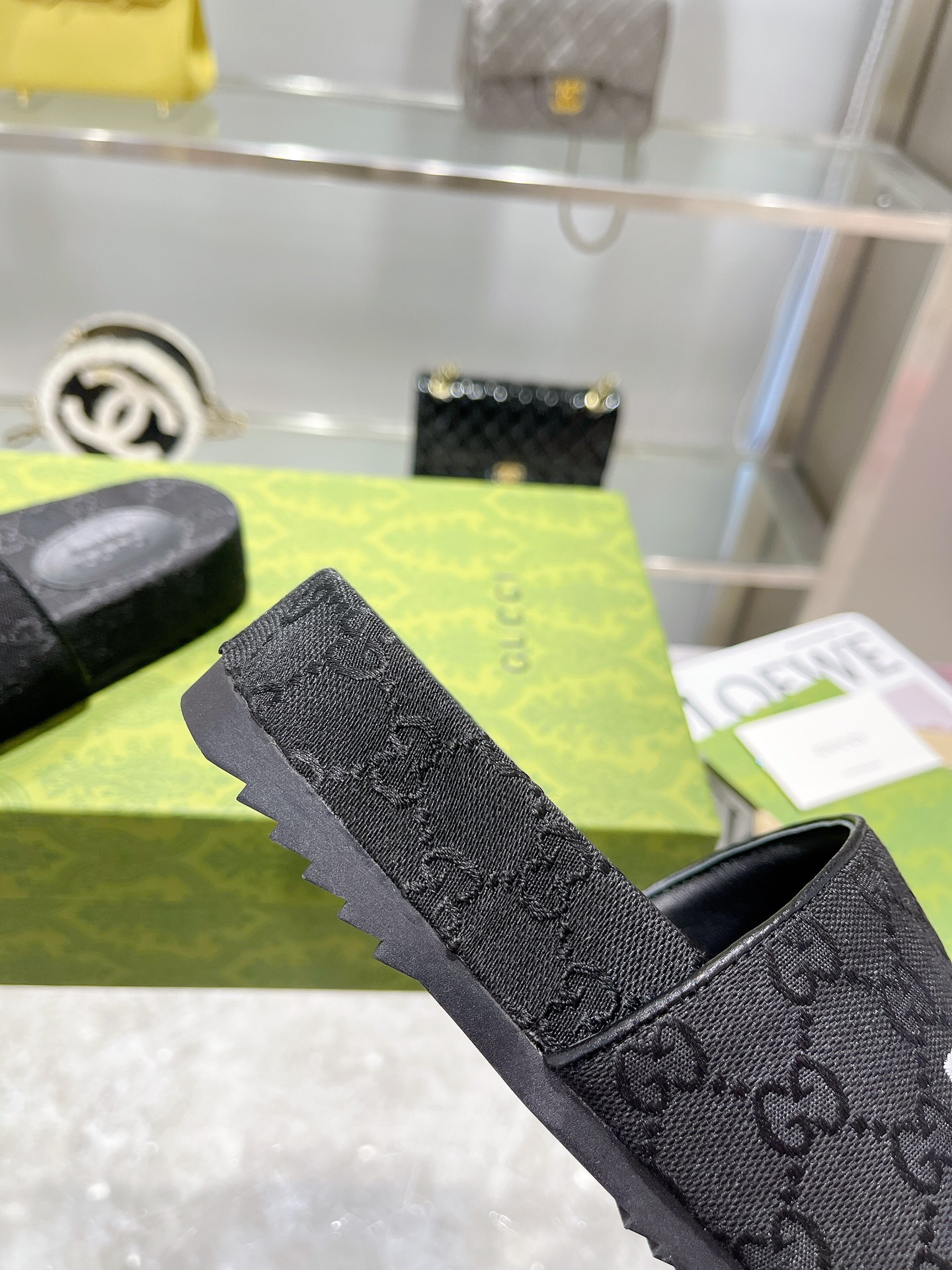 Gucci latest Balenciaga collaboration Spring Summer 2024 slippers - Image 8