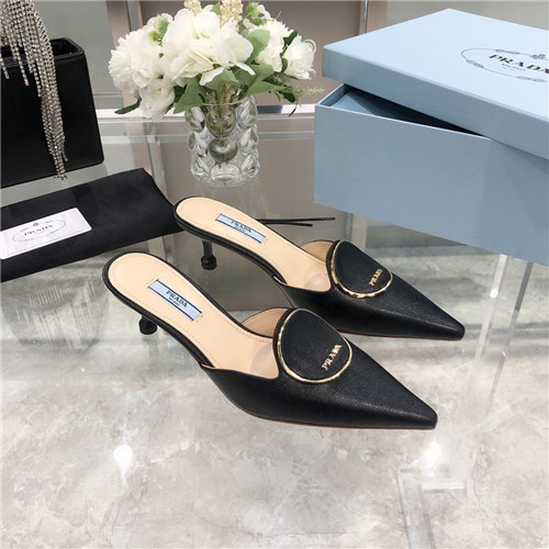 prada high heel slippers