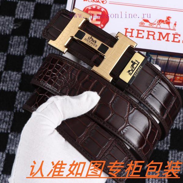 Men's belt HermesMen's leather belt is made of 100% head layer cowhide, ensuring that the 24 9kojqswk
