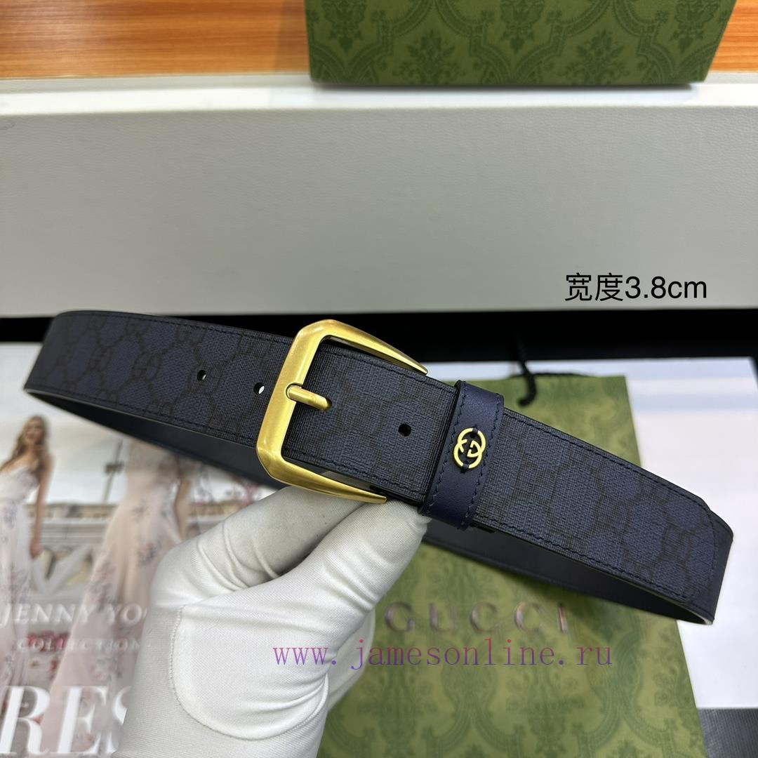 Reproduction, delivery of full set GUCCI Gucci, Size 3.8cm, with one side featuring a dee f8vlv04s - Image 5