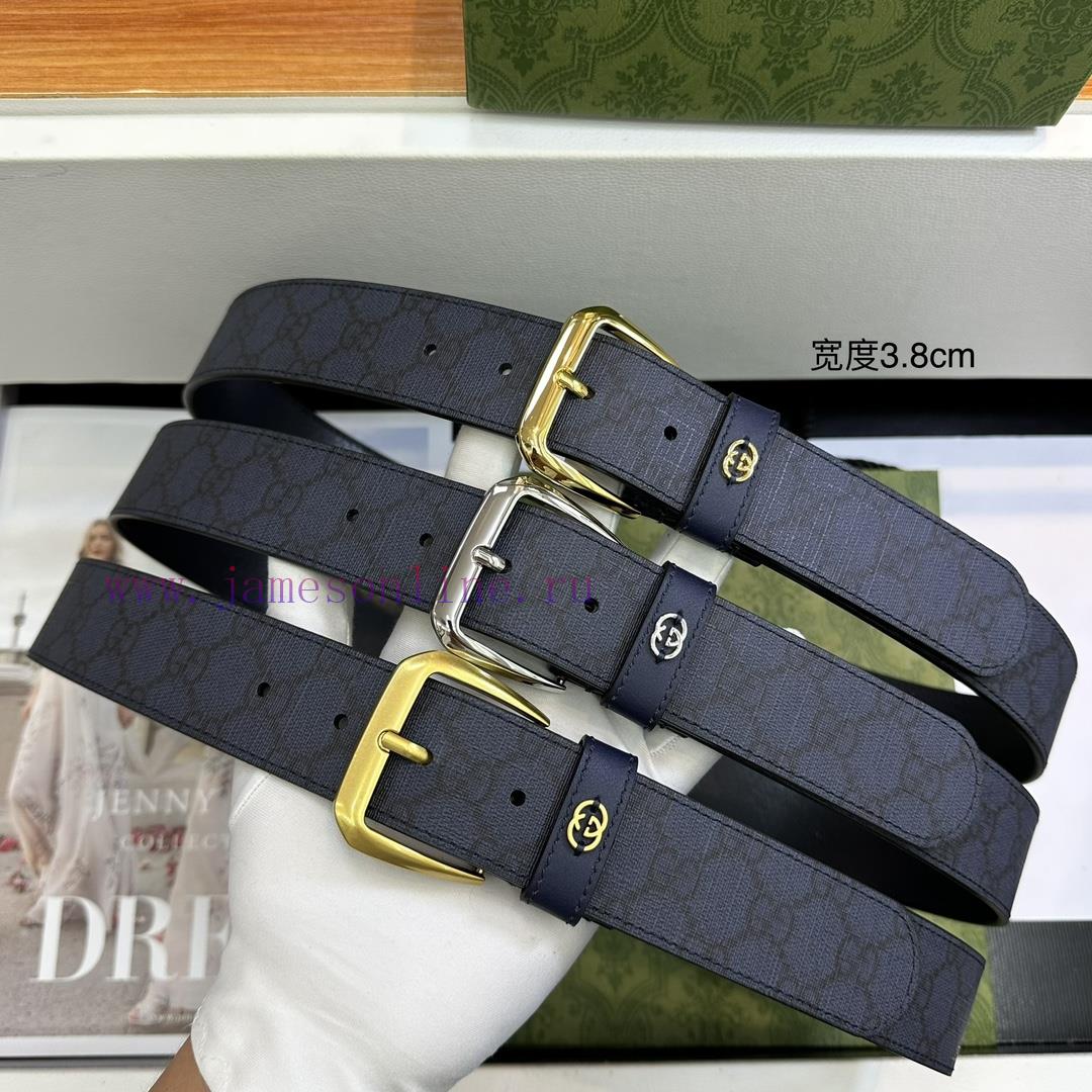 Reproduction, delivery of full set GUCCI Gucci, Size 3.8cm, with one side featuring a dee fwshkirv