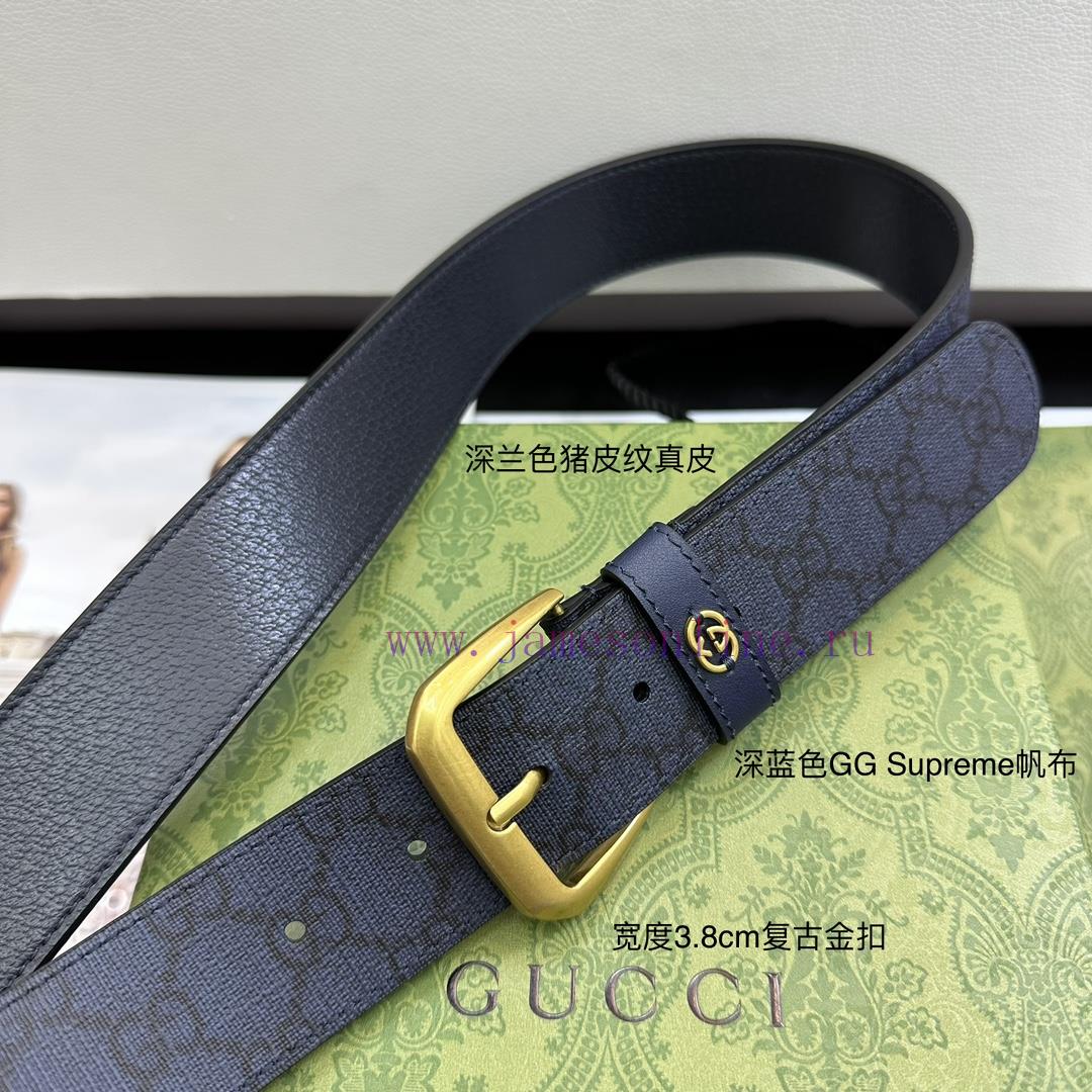 Reproduction, delivery of full set GUCCI Gucci, Size 3.8cm, with one side featuring a dee f8vlv04s - Image 9