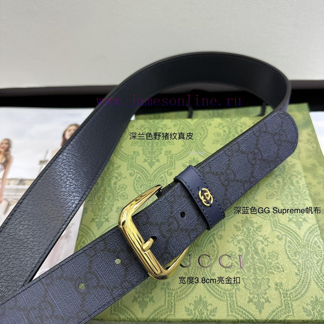 Reproduction, delivery of full set GUCCI Gucci, Size 3.8cm, with one side featuring a dee fwshkirv - Image 9