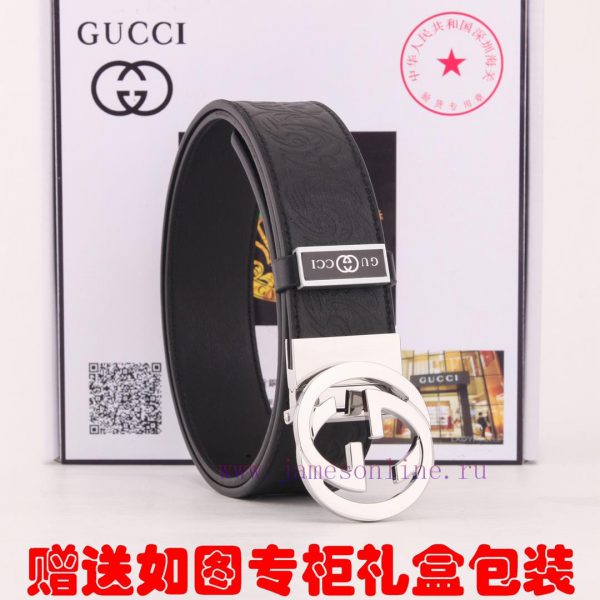Belt Gucci Gucci double-sidedBelt made of 100% head layer cowhide, rotatable, dual color bel p643bee5