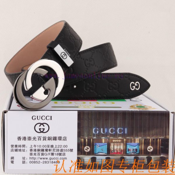 Belt and belt Gucci leather beltMen's belt material: 100% head layer cowhide belt, guarantee 98rkni1a