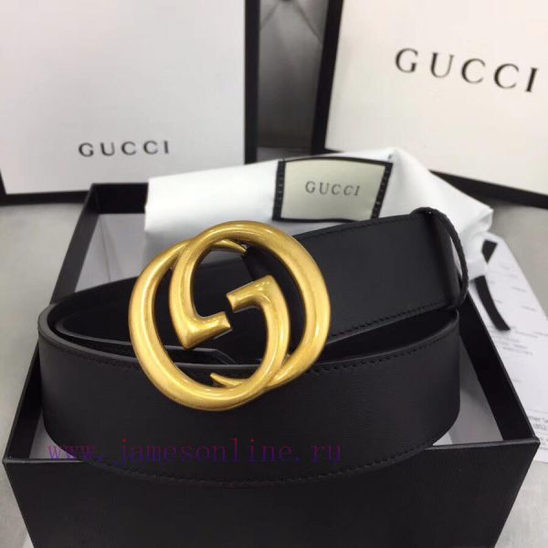 . Equipped with Guccigucci 3.8cm custom imported double-sided cowhide and retro gold GG buc zc2vzb0d