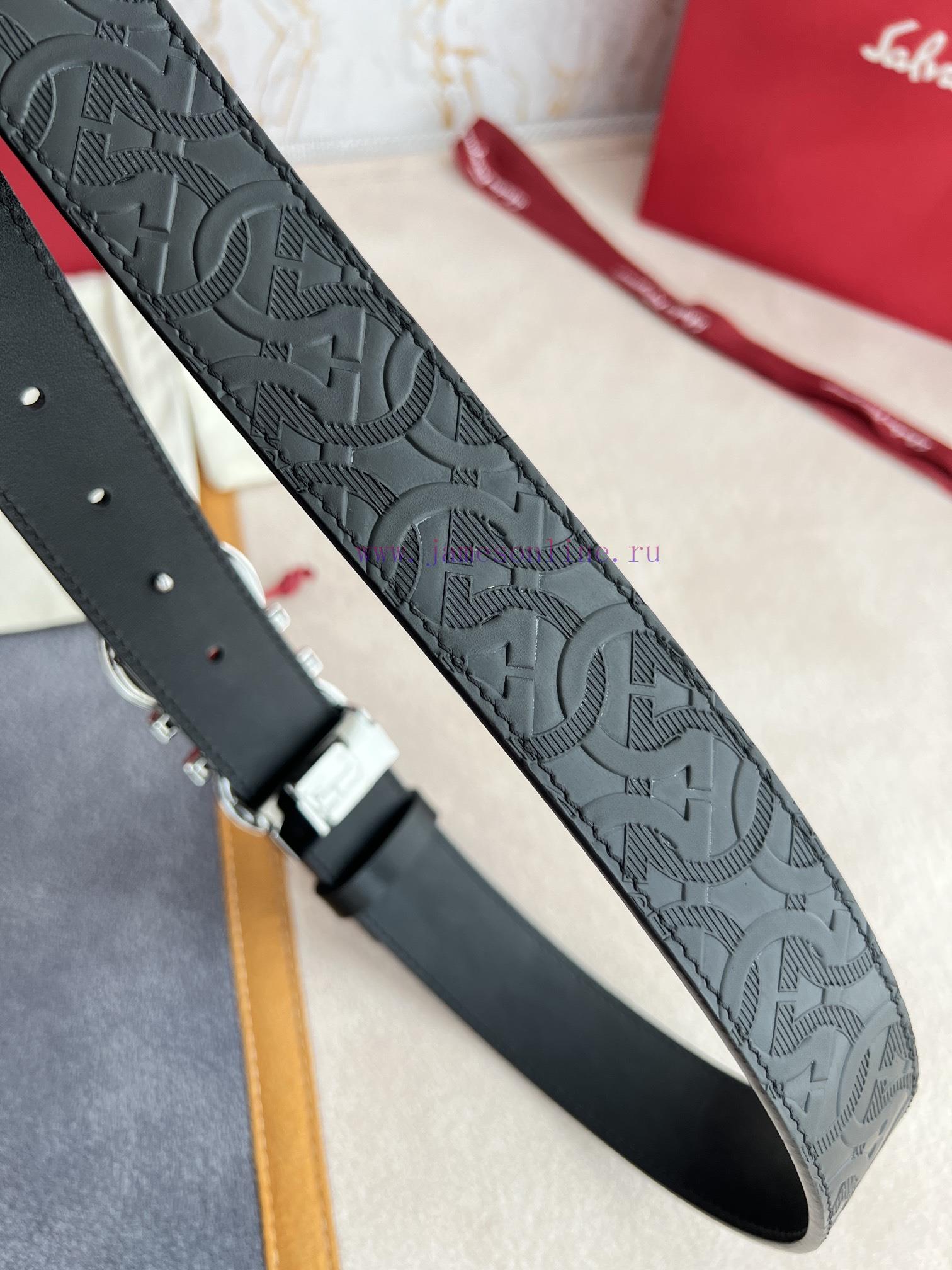 Ferragamo Ferrgamo ️ Belt and beltHanging buckle, classic hanging buckle made of pure copper vnfg7x2d - Image 6