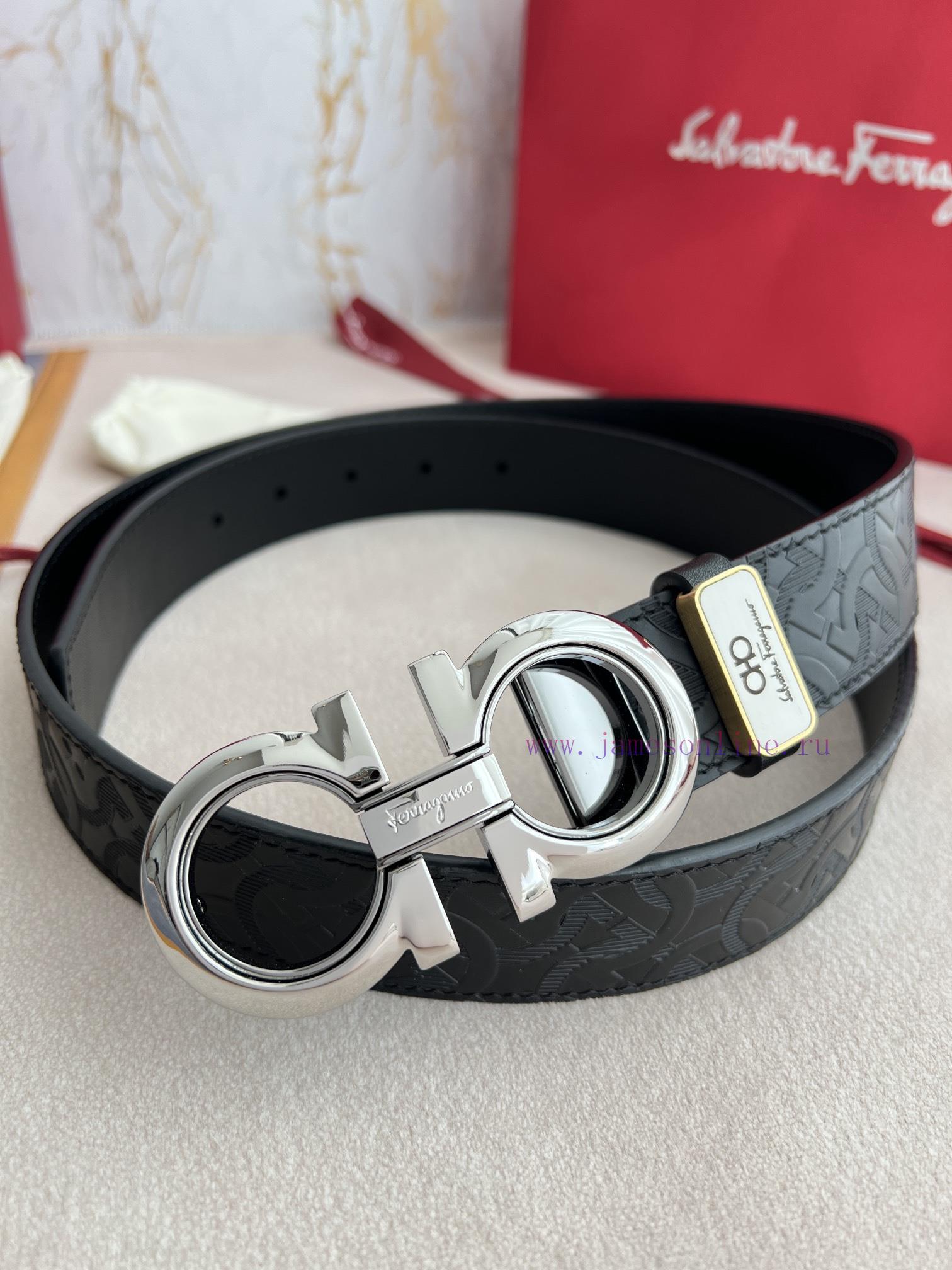 Ferragamo Ferrgamo ️ Belt and beltHanging buckle, classic hanging buckle made of pure copper t4wmxm8b - Image 3