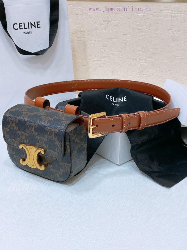 Celine Mini Belt Bag Celine Triumphal Arch Mini Waist BagAuthentic replica, with perfect det wi1bxrz8