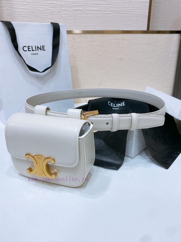 Celine Mini Belt Bag Celine Triumphal Arch Mini Waist BagAuthentic replica, with perfect det 6csebmnf