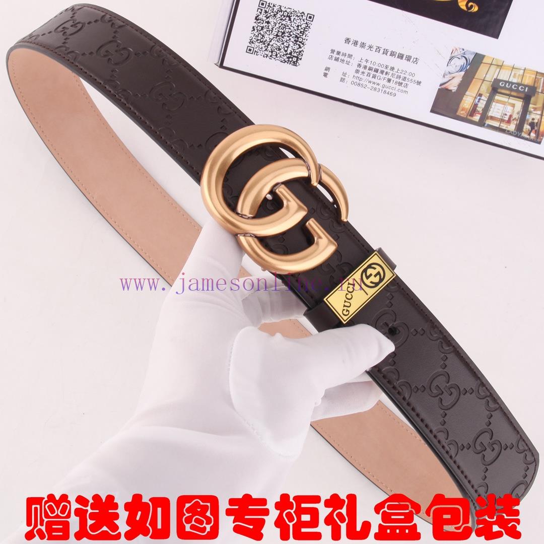 Belt Gucci Gucci️The waist belt is made of 100% cowhide, ensuring that the genuine leather i a3awyxiy - Image 4