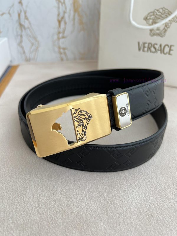 Versace Versace. ️ Belt and belt automatic beltAutomatic carrying, classic head buckle made 89vj8250