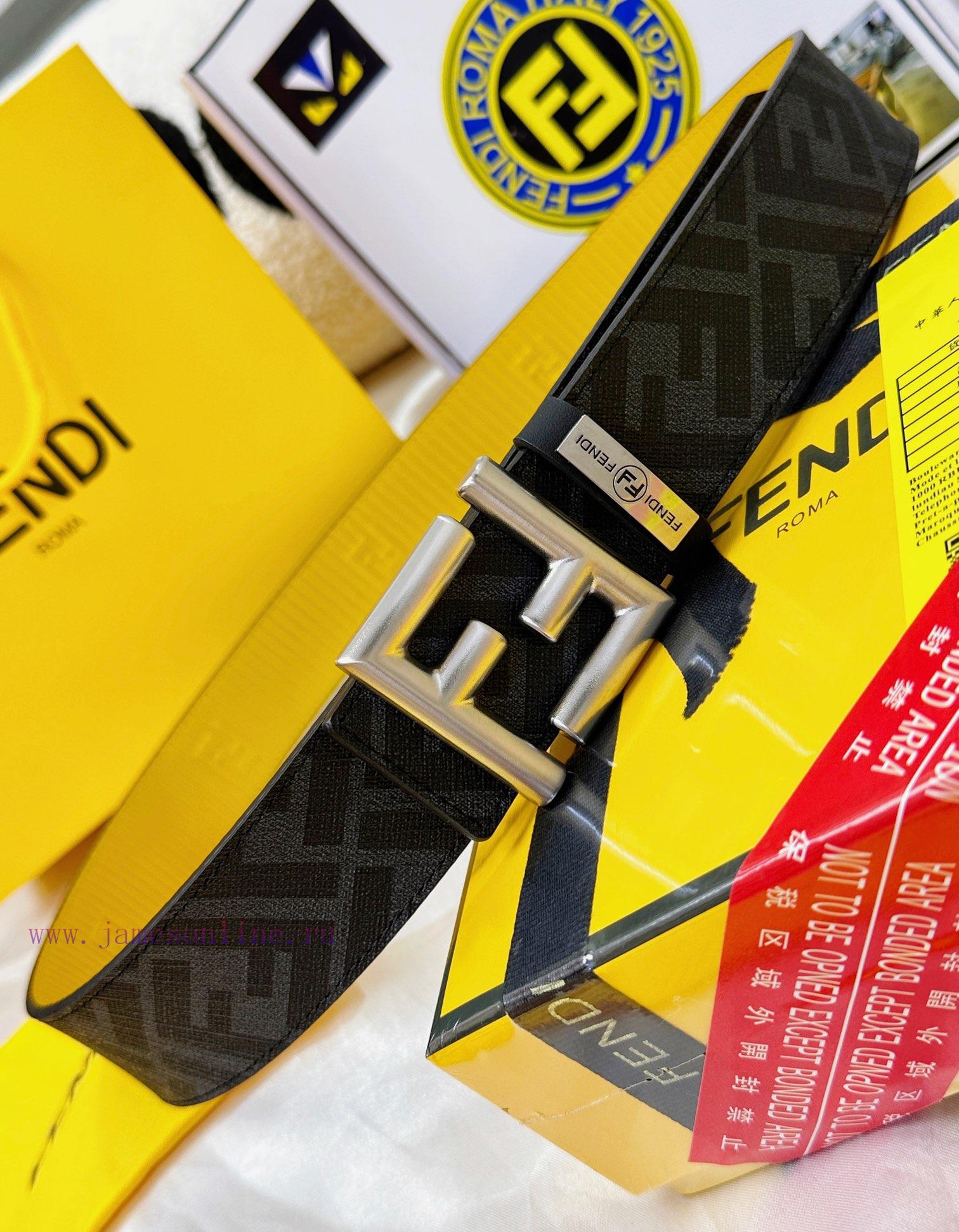 Belt FENDI Fendi ReproductionThe waistband is made of 100% imported top layer cowhide, ensur wffs67iz - Image 8