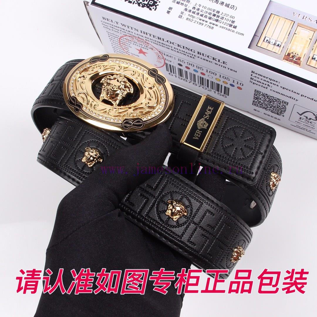 Versace Ver…sace️Identify and receive a punch as a giftThe material is 100% cowhide, ensurin 51ty16hf - Image 2