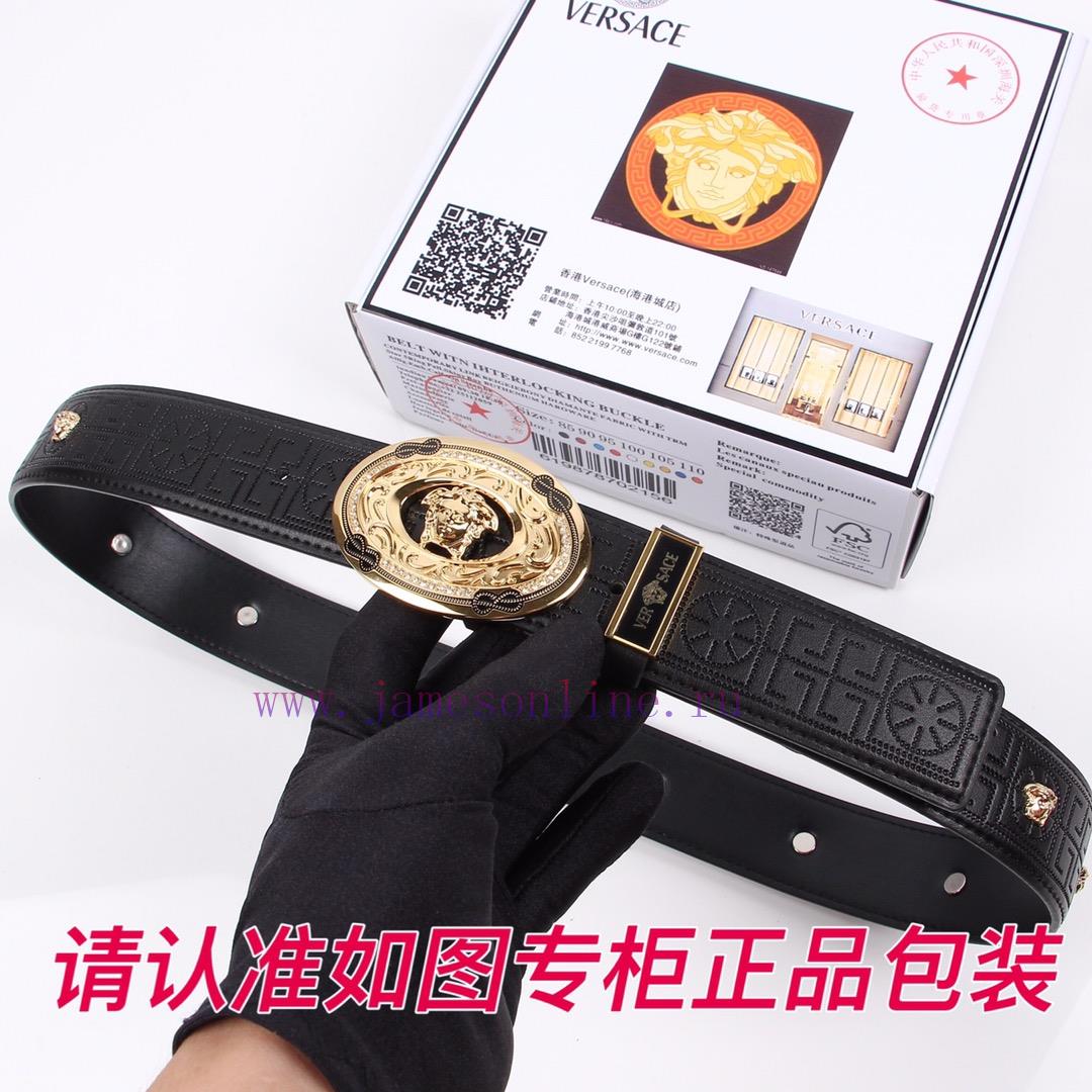 Versace Ver…sace️Identify and receive a punch as a giftThe material is 100% cowhide, ensurin 51ty16hf - Image 4