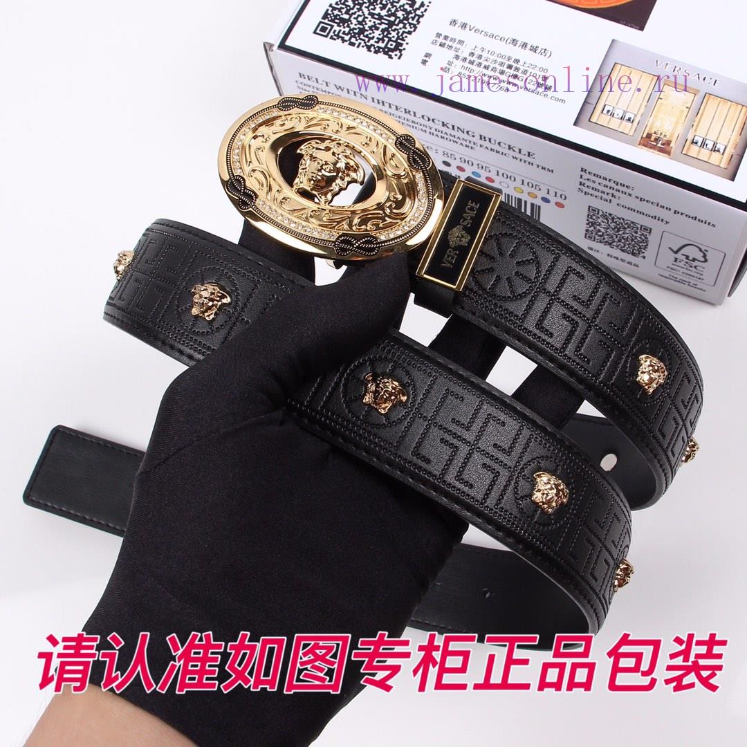 Versace Ver…sace️Identify and receive a punch as a giftThe material is 100% cowhide, ensurin 51ty16hf - Image 5