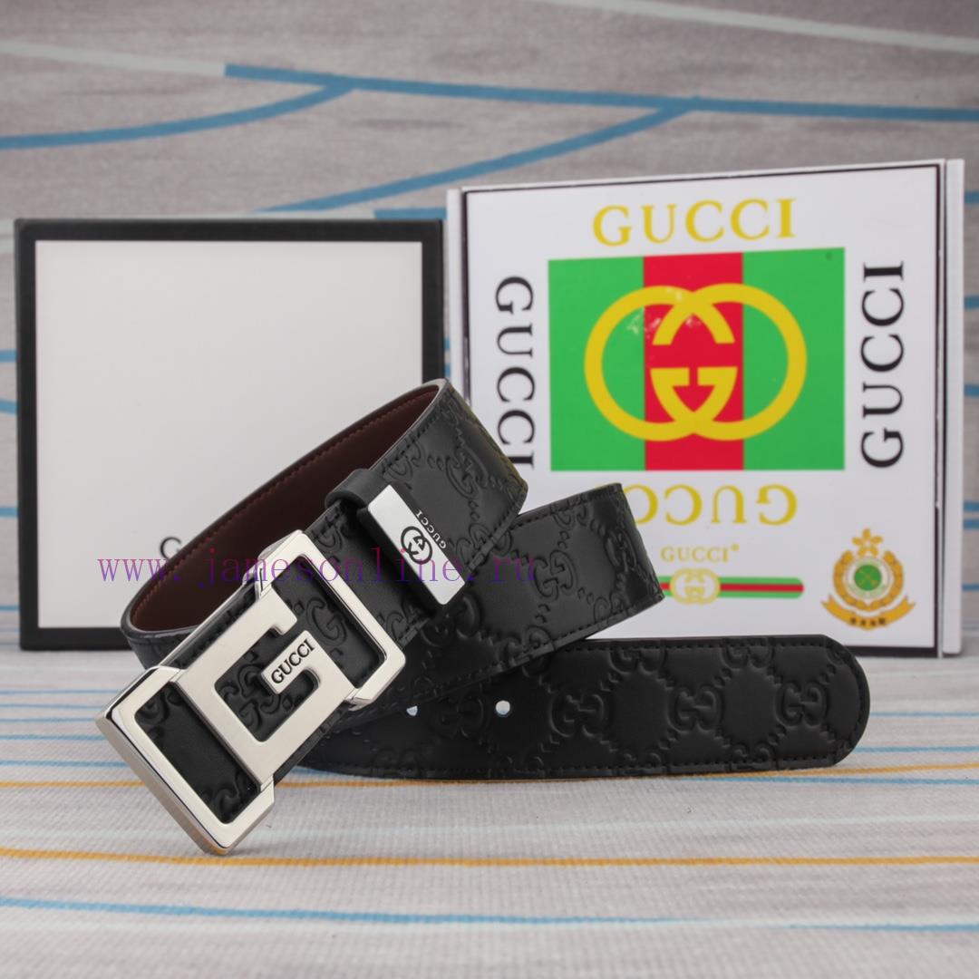 Belt and belt Gucci leather beltMen's belt material: 100% head layer cowhide belt, guarantee zbdhuunv - Image 2