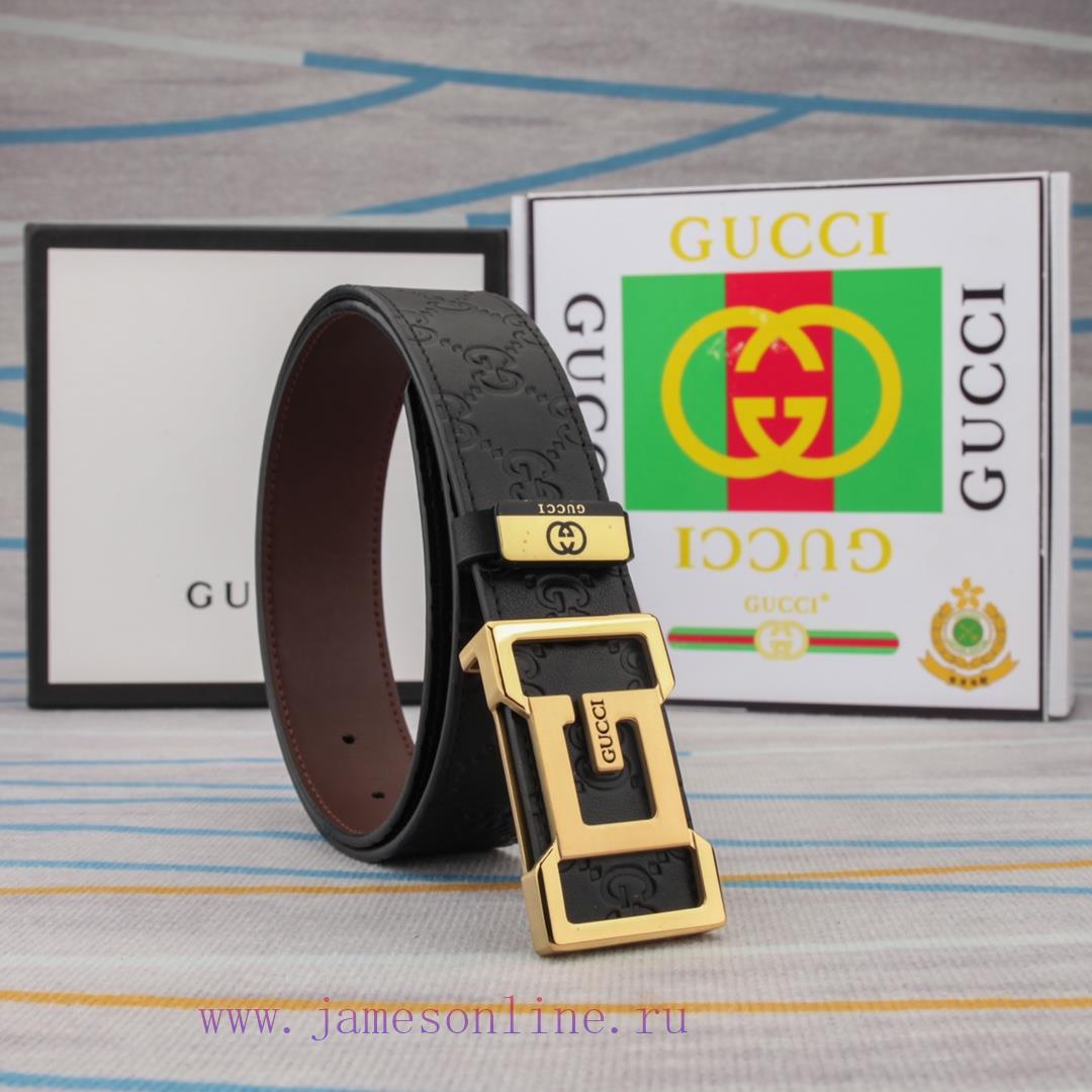 Belt and belt Gucci leather beltMen's belt material: 100% head layer cowhide belt, guarantee dctl7ln3 - Image 8