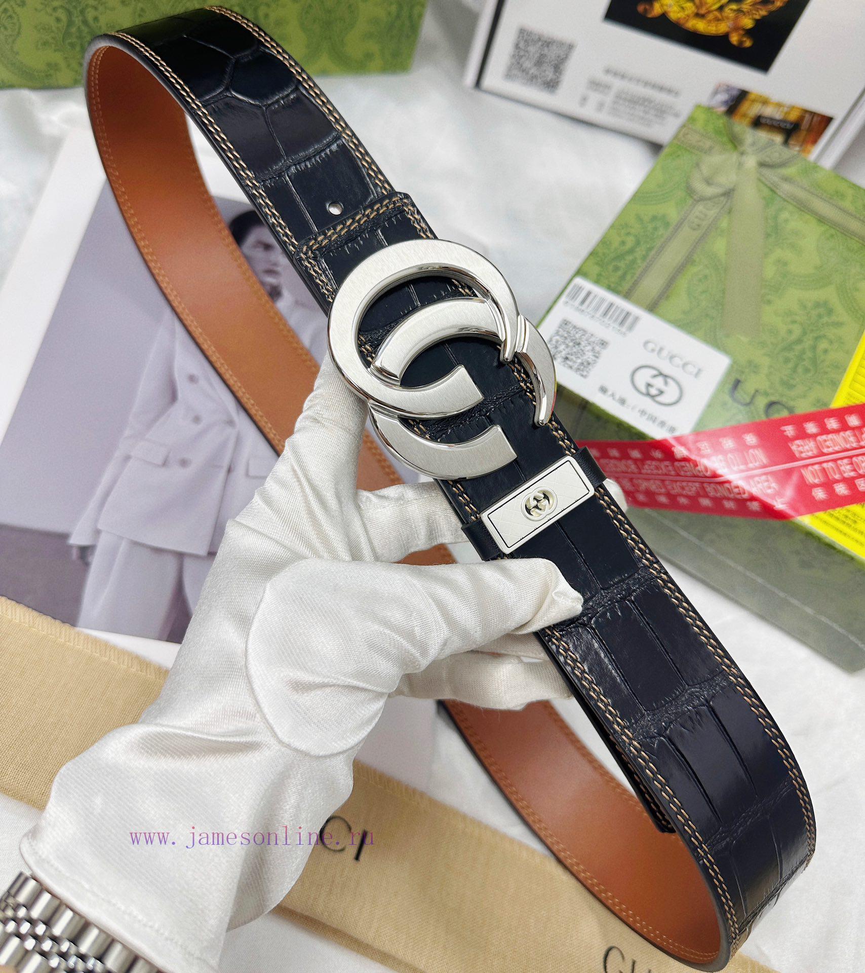 Belt Gucci Gucci Top Remakes-Gucci belt 100% imported original cowhide, ensuring genuine lea c5wmo0uz - Image 7