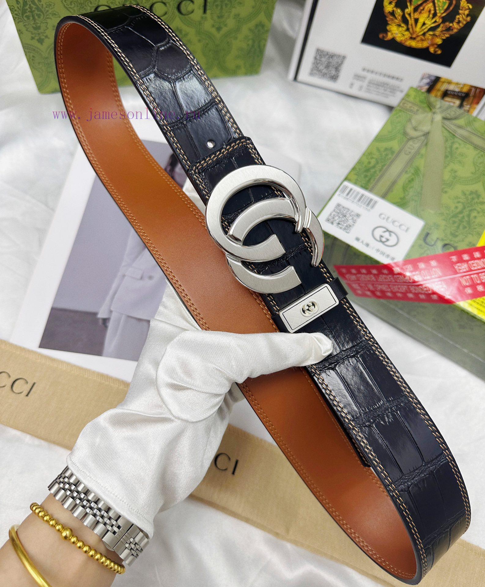 Belt Gucci Gucci Top Remakes-Gucci belt 100% imported original cowhide, ensuring genuine lea c5wmo0uz - Image 9
